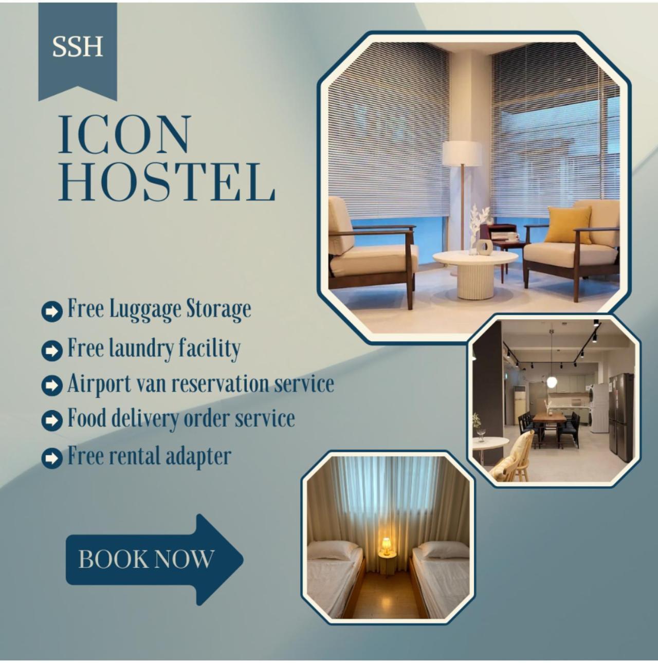 Ssh Icon Hostel سيول المظهر الخارجي الصورة
